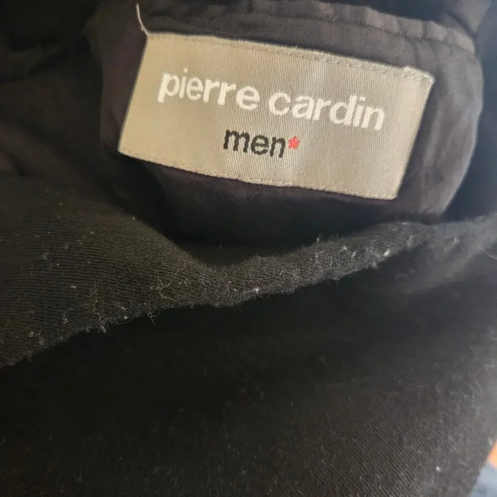 Classic Pierre Cardin Men's Black Suit Jacket Blazer
